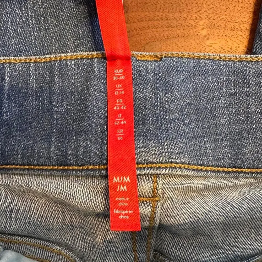 Spanx shaping jeans medium wash